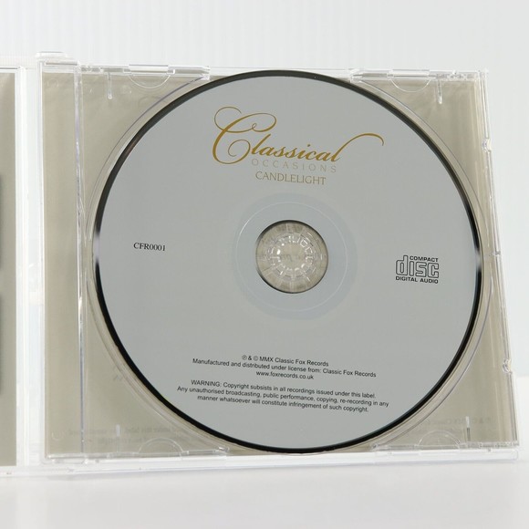 Classical Occasions - Candlelight: Serene Music (CD, 2010, Classic Fox) CFR0001 - Picture 5 of 6